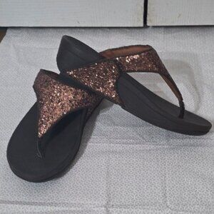 FitFlop Lulu Glitter Toe Thong